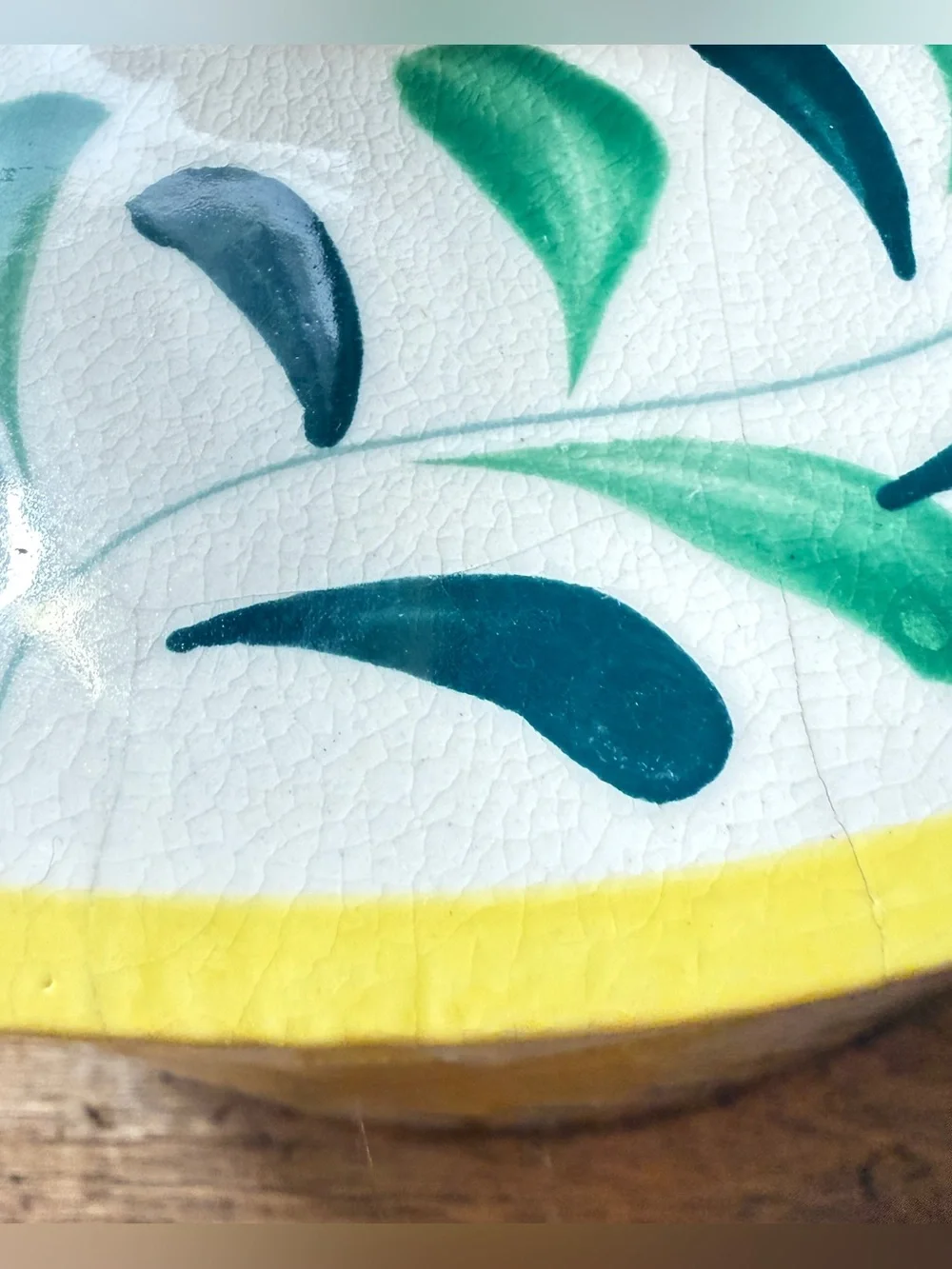 Vintage NASCO Hand Painted Sunflower Ceramic Canister Set - Flour & Sugar - MCM
